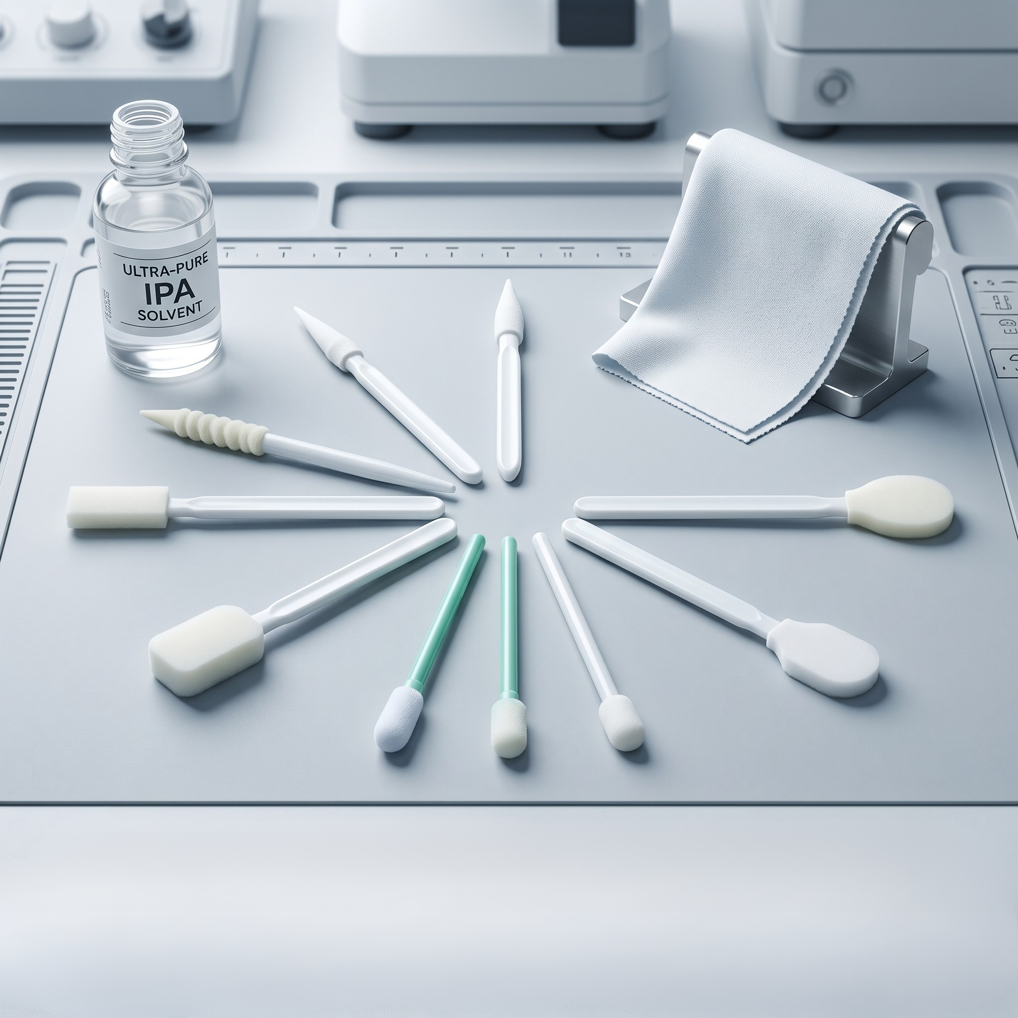 Foam Cleanroom Swab (Foam Tip)
